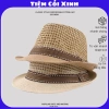 Mũ cói nam vành nhỏ, nón phớt đan lỗ thoáng khí du lịch thời trang - Tiệm Cói Xinh, giá 85.000 VNĐ