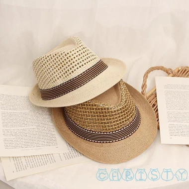 Mũ Cói Rộng Vành Chống UV Vintage Thời Trang Đến Biển Mùa Hè Bé Trai - Giá 76.864₫