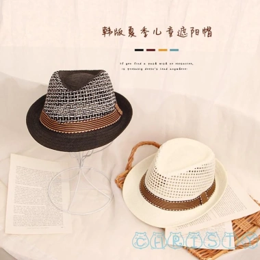 Mũ Cói Rộng Vành Chống UV Vintage Thời Trang Đến Biển Mùa Hè Bé Trai - Giá 76.864₫