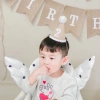 Mũ cói sinh nhật Hàn Quốc Vintage siêu dễ thương, nón vải bố cute cho bé 22.500₫ 8