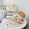 Mũ cói viền ren cao cấp, nón cói siêu dễ thương đi biển chụp ảnh cho bạn gái - chỉ 65.000₫ 3