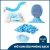 Mũ Con Sâu Y Tế Phòng Sạch Màu Xanh Dùng 1 Lần Túi 100 chiếc Giá ưu đãi 98.000₫ 2