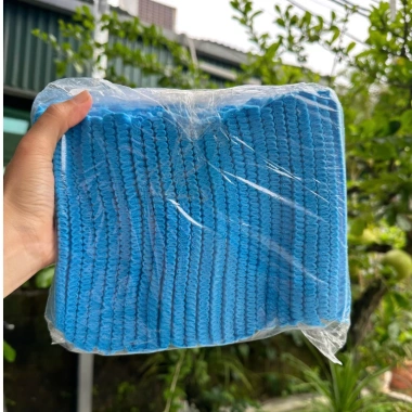 Mũ Con Sâu Y Tế Phòng Sạch Màu Xanh Dùng 1 Lần Túi 100 chiếc Giá ưu đãi 98.000₫ 6 Mũ Con Sâu Y Tế Phòng Sạch Màu Xanh Dùng 1 Lần Túi 100 chiếc Giá ưu đãi 98.000₫ 6