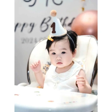 Mũ dạ dễ thương số tuổi, nón nỉ sinh nhật bé phong cách Hàn Quốc - Giá 35.000đ 3 Mũ dạ dễ thương số tuổi, nón nỉ sinh nhật bé phong cách Hàn Quốc - Giá 35.000đ 3