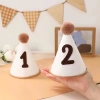 Mũ dạ dễ thương số tuổi, nón nỉ sinh nhật bé phong cách Hàn Quốc - Giá 35.000đ 4
