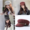 Mũ dạ nồi hải quân Beret phong cách Hàn Quốc - Xinh, giá 82.000đ, giảm 102.500đ