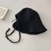 Mũ dệt kim cách điệu dây nơ MU509 - Nón vành đơn giản, dễ phối thời trang nữ, 55.000₫ 6