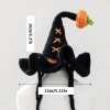 Mũ Dệt Kim Halloween cho Thú Cưng: Mũ Đen Hình Bí Ngô Phù Thủy cho Chó Mèo 4