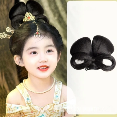 Mũ đội đầu Hanfu WEETW cổ chignon retro, kẹp tóc vintage cho trẻ, phong cách Minh – Giá ưu đãi 125.280₫