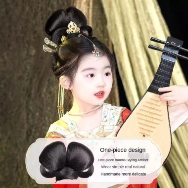Mũ đội đầu Hanfu WEETW cổ chignon retro, kẹp tóc vintage cho trẻ, phong cách Minh – Giá ưu đãi 125.280₫ 5 Mũ đội đầu Hanfu WEETW cổ chignon retro, kẹp tóc vintage cho trẻ, phong cách Minh – Giá ưu đãi 125.280₫ 5