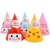 Mũ giấy sinh nhật ngọ nghĩnh chủ đề bé trai, bé gái cute - THODECOR 3.499 VND 4