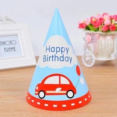 Mũ giấy sinh nhật ngọ nghĩnh chủ đề bé trai, bé gái cute - THODECOR 3.499 VND 8