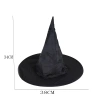 Mũ Halloween Đen Nữ – Phụ kiện Trang phục Halloween Giá ưu đãi 47.196₫ 9