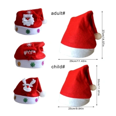 Mũ kỷ niệm Giáng sinh POOP tái chế - Trang trí nhà cửa, du lịch, giá chỉ 27.064₫
