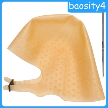 Mũ làm nổi bật silicon Hair Salon Cap có móc kim loại - Đẹp tại nhà, giảm giá 144k