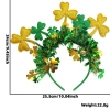 Mũ lễ Thánh Patrick - Đầu cỏ ba lá, dây nhiều màu, phù hợp Carnaval, giảm giá 22% 7