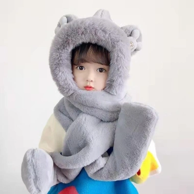 Mũ len 3in1 tai gấu M cho bé 5-10 tuổi – Len lông mềm, ấm áp mùa đông, giá ưu đãi 104k 9 Mũ len 3in1 tai gấu M cho bé 5-10 tuổi – Len lông mềm, ấm áp mùa đông, giá ưu đãi 104k 9