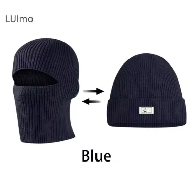 Mũ Len Beanie & Balaclava Dệt Kim - Phù Hợp Trượt Tuyết, Xe Đạp, Giá 40.500₫
