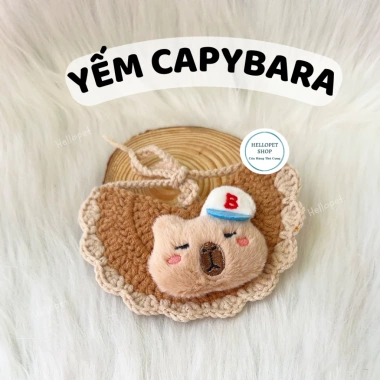 Mũ len Capybara cho chó mèo - Đẹp, ấm áp, giá chỉ 49.000đ - Phụ kiện thời trang 4 Mũ len Capybara cho chó mèo - Đẹp, ấm áp, giá chỉ 49.000đ - Phụ kiện thời trang 4
