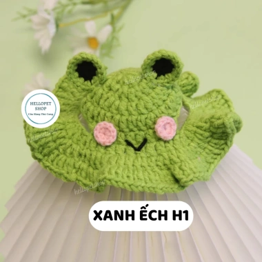 Mũ len cho chó mèo đa màu dễ thương - Nón len thú cưng HELLOPET, giảm còn 39.000₫