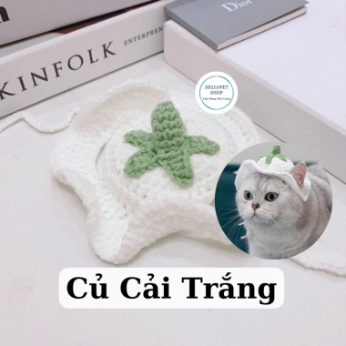 Mũ len dễ thương cho chó mèo - đa dạng mẫu mã, phụ kiện HELLOPET, giá ưu đãi 39.990₫ 9
