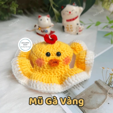 Mũ len dễ thương cho chó mèo - đa dạng mẫu mã, phụ kiện HELLOPET, giá ưu đãi 39.990₫ 10