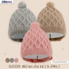 Mũ Len Lông Cừu Đáng Yêu Mùa Thu Đông cho Bé Dokma DS339/DS335 Giá 109k