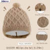 Mũ Len Lông Cừu Đáng Yêu Mùa Thu Đông cho Bé Dokma DS339/DS335 Giá 109k 2