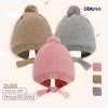 Mũ Len Lông Cừu Đáng Yêu Mùa Thu Đông cho Bé Dokma DS339/DS335 Giá 109k 6