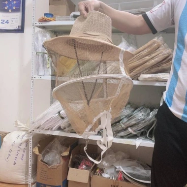 Mũ lưới đa năng nuôi ong, chống côn trùng, câu cá, đi rừng - Giá chỉ 30.000₫ 6