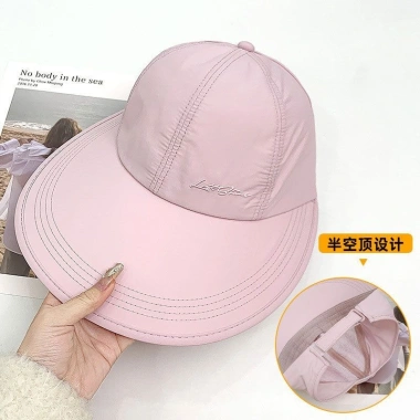 Mũ Lưỡi Trai Hở Đỉnh Buộc Tóc Nữ Che Nắng Thoáng Mát Phong Cách Hàn Quốc – Giá 59.000₫