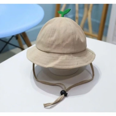 Mũ mầm nón bucket rộng vành chống nắng bé, quai đeo chống gió 0‑5 tuổi, 99.000đ