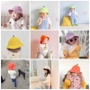 Mũ mầm nón bucket rộng vành chống nắng bé, quai đeo chống gió 0‑5 tuổi, 99.000đ 8