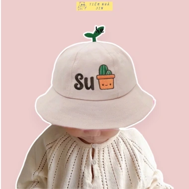 Mũ mầm vành chống nắng cho bé trai, bé gái - Nón mùa hè đáng yêu, 84.750₫