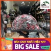 Mũ ngựa sò tem nhúng cao cấp - bảo hiểm thời trang nửa đầu, đẳng cấp, giảm 16%