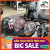 Mũ ngựa sò tem nhúng cao cấp - bảo hiểm thời trang nửa đầu, đẳng cấp, giảm 16% 4