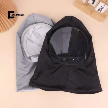 Mũ nhà bếp nữ Splash Face Cover tái sử dụng – chống bụi, dầu nấu ăn, phù hợp trại nuôi ong 8 Mũ nhà bếp nữ Splash Face Cover tái sử dụng – chống bụi, dầu nấu ăn, phù hợp trại nuôi ong 8