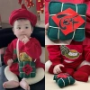 Mũ Nồi Bánh Chưng Bánh Tét Cho Bé Sơ Sinh 0‑12kg Kid.VNXK + Túi Đeo Chéo Nhồi Bông - Giá Ưu Đãi 44.100₫