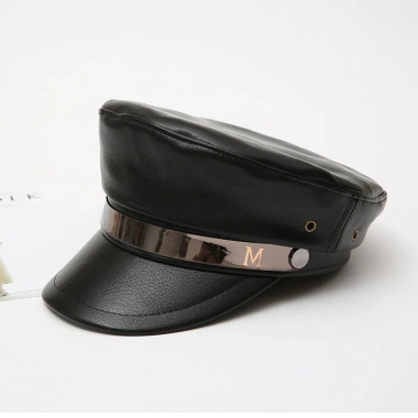 Mũ nồi da MARY beret thùy thủ họa tiết thời trang phong cách Hàn Quốc chỉ 169.000đ 3 Mũ nồi da MARY beret thùy thủ họa tiết thời trang phong cách Hàn Quốc chỉ 169.000đ 3