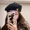 Mũ nồi nữ Hàn Quốc chữ X - Nón beret vải nhung phong cách Hàn Quốc, chỉ 79.000₫ 5
