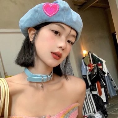 Mũ nồi nữ Hàn Quốc chữ X - Nón beret vải nhung phong cách Hàn Quốc, chỉ 79.000₫