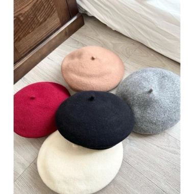 Mũ nồi trơn dạ lông cừu full màu - Hàng Quảng Châu giảm giá 20% chỉ 198.980₫