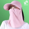 Mũ nón chống nắng 2 trong 1 Vành rộng cao cấp UNIDO K05, chống UV hiệu quả, giá 89.000₫ 10