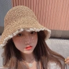 Mũ nón cói nữ đi biển móc tay thủ công ren, phong cách retro xinh xắn - Giá 75.000 2