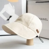 Mũ nón lưỡi trai nữ trơn, vành cụp rộng, dây rút thoáng khí, che nắng UV, giá 52.500₫ 9