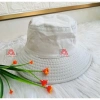 Mũ Nón Tai Bèo Tím Phối Kem Bé Đi Học Sỉ Nhận In Logo - Bucket Vải Kaki Cotton 30.400₫ 7