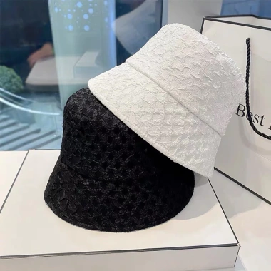 Mũ nón vành bucket gân trám nữ phong cách Hàn Quốc MU05 - Giá chỉ 76.000 VND 3