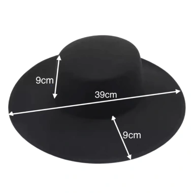 Mũ nữ rộng vành Hepburn, nón kiểu Pháp nỉ dày dặn sang trọng - 98.700 VND 3