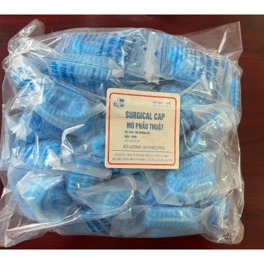 Mũ phẫu thuật vô trùng An Phú - Túi 1 chiếc, Bịch 50/100 - Giá ưu đãi 76.000đ