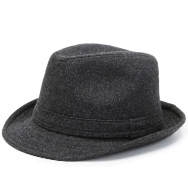 Mũ Phớt Dạ Nam Nữ Vành Nhỏ - Nón Fedora Cổ Điển Lịch Lãm, Chất Cao Cấp, Form Cứng, 65.000 3